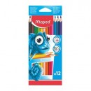 Creioane colorate Maped Pulse 12 culori/set