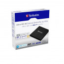 Blu-Ray Writer extern Verbatim Slimline, compatibil M-Disc, USB 3.1 Type-C