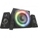 Boxe gaming Trust 2.1 GXT 629 Tytan, iluminare RGB, telecomanda wireless
