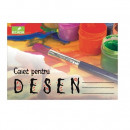 Caiet desen A4 Ecada 80 gr/mp