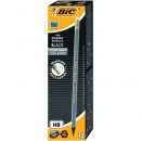 Creion grafit Bic ECO Evolution Black cu radiera