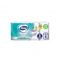 Hartie igienica ZEWA Deluxe Delicate Care, 3 str, 8 role