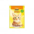 Hrana umeda pentru pisici Friskies Adult, Pui In Sos, plic 85g