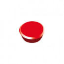 Magneti pentru tabla magnetica, D 32 mm, culoare Rosu, ALCO