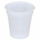 Pahare plastic Albe Safir 100 ml, 100 buc/set