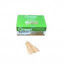 Paletine cafea din lemn 11 cm, 500 buc/set, Green