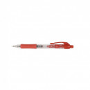 Pix cu mecanism, rubber grip, varf 1.0mm, Q-Connect - rosu