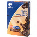 Rezerva din hartie pentru filtru cafea nr.4, 100buc
