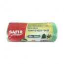 Saci menajeri Safir, 35L, 50buc/rola, foarte rezistenti, verzi