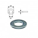 Saiba plata, DIN 125A, Zincat alb, M8 X 16 X 1.6 ZA- 500 buc/cutie