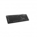 Tastatura Spacer 104 taste + 8 taste multimedia Antistropi, USB