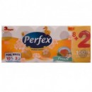 Hartie igienica Perfex Alba 3 straturi, 10 role/set, parfumata