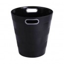 Cos de birou din plastic ARK cu maner 12,5l, negru