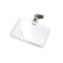 Ecuson orizontal cu clips 68 x 100 mm