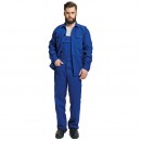 COSTUM SALOPETA BLEUMARIN/ALBASTRU CU PIEPTAR DIN BUMBAC