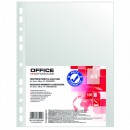 Folie protectie documente A4, 30 microni, 100folii/set, Office Products - cristal
