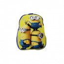 Ghiozdan Gradinita 26x32 cm logo Minions Fancy