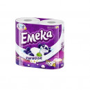 Hartie Igienica Emeka Paradise Parfumata 3 straturi, 4 buc/set