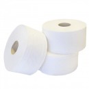 Hartie igienica Jumbo Mini pentru dispenser portionata 400g , 120m, 2str