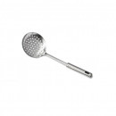 Paleta strecuratoare din inox 34.5 x 12 cm, argintiu