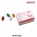 Pioneze colorate, 50/cutie, EPENE – asortate