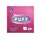 Servetele de masa Puff de Lux 33 x 33 mm, 2 straturi, 40 buc/set, Visiniu