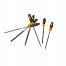 Set 6 pile, 3 x 100 mm, din otel, Tolsen