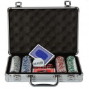 Set poker, 200 jetoane, geanta diplomat inclusa