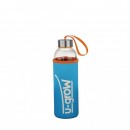Sticla Termoizolanta 520ml Husa Albastru/Portocaliu