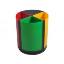 Suport instrumente de scris rotativ, 4 compartimente modulare