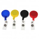 Snur YOYO rectractabil ecuson D30 mm, diverse culori