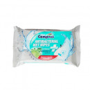 Servetele Umede Antibacteriene, Igienizante lemon, cu capac, 40 bucati Compact