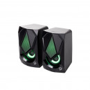 Boxe Gaming Spacer Storm 2.0, RMS 6W (2x3W), 4xLED