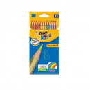 Creioane colorate Bic Tropicolors, 12 buc/set