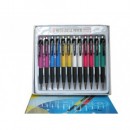 Creion mecanic 0.5mm, varf retractabil, grip, accesorii metalice Aihao 911