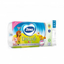 Hartie igienica Zewa Kids, 3 straturi, 8 role/set