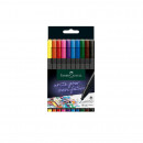 Liner Grip Faber Castell 0,4 mm, 10 culori/set