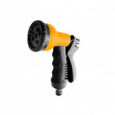 Pistol irigare-stropit cu cap 8 functii, Tolsen