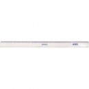 Rigla din plastic transparent, 50cm, DONAU