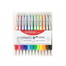 Set 12 pixuri cu gel PENAC Inketti, 0.5 mm, culori asortate