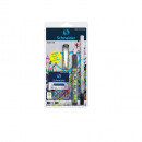 Set Stilou SCHNEIDER Glam - design Floral, Penita Iridium Tip M