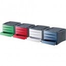 Suport organizator documente 4 Sertare G2Desk Fellowes diverse culori