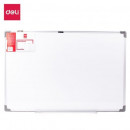 Tabla whiteboard magnetica cu rama aluminiu Deli 60 x 90 cm