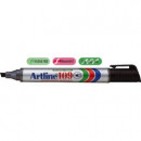 Permanent marker varf tesit, 2,0-5,0mm, ARTLINE 109 - negru