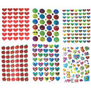 Accesorii creatie sticker abtibilduri FUNNY diverse modele, format A7 , 10 coli//set