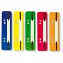 Alonge A5 Plastic pentru indosariat, DACO 25buc/set