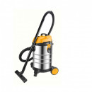 Aspirator Profesional Umed si Uscat, Tolsen Industrial 1200W, Cuva Otel, 30L