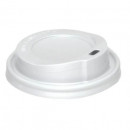 Capac de plastic pentru bauturi calde 8 oz, 100buc/set