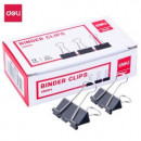 Clips metalic 25 mm Deli 12 buc/cut