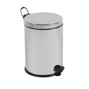 Cos gunoi inox cu pedala si galeata - 12 litri